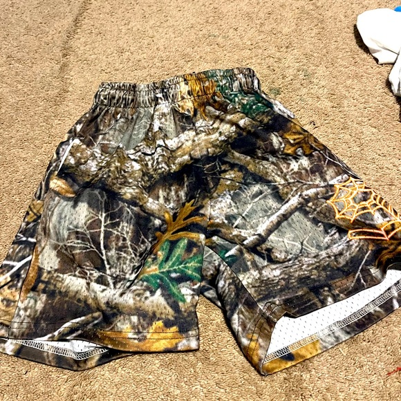 Camo mesh shorts - Picture 1 of 4